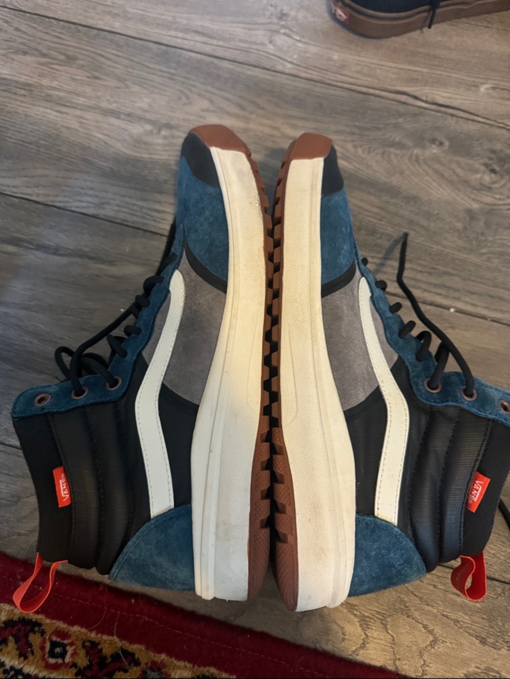Men’s VANS UltraRange Hi DL MTE sneakers Gibraltar Sea/Marshmallow size 12 - Picture 14 of 14